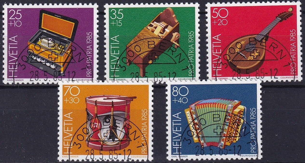 Zwitserland - 1985 - Pro Patria - Gestempeld