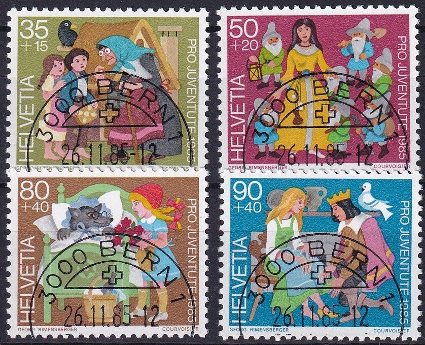 Zwitserland - 1985 - Pro Juventute - Gestempeld