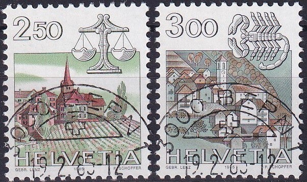 Zwitserland - 1985 - Definitives - Gestempeld