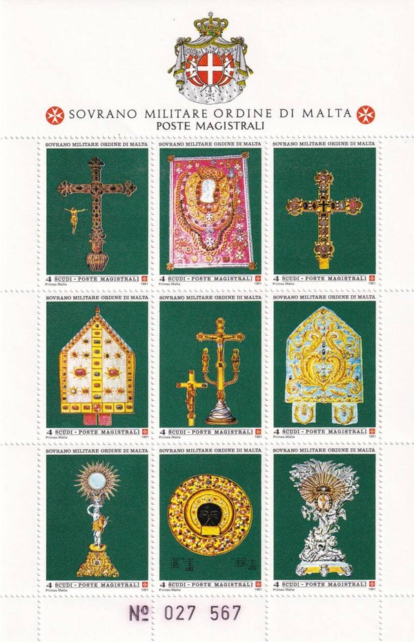 Soevereine Orde van Malta - 1991 - Postfris