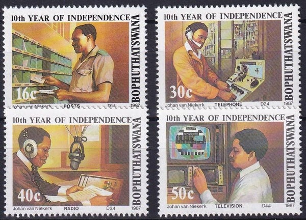 Bophuthatswana - 1987 - Communicatie - Postfris