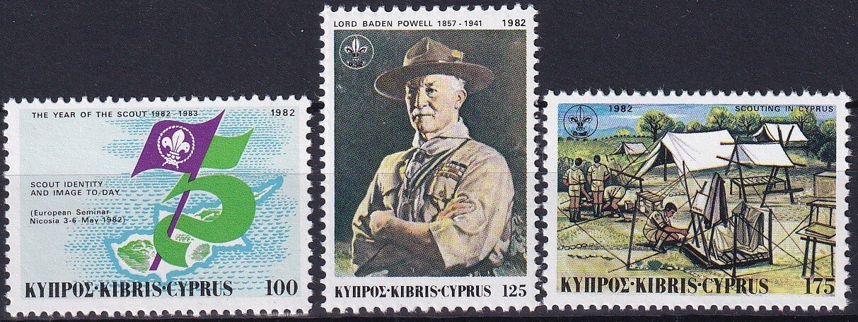 Cyprus - 1982 - Scouting - Postfris