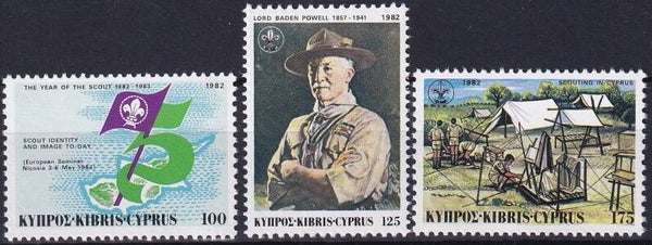 Cyprus - 1982 - Scouting - Postfris