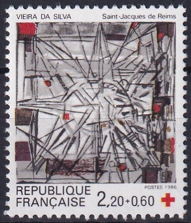 Frankrijk - 1986 - Rode kruis - Postfris