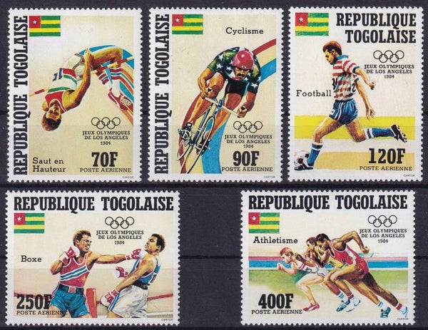 Togo - 1984 - Olympische spelen - Postfris