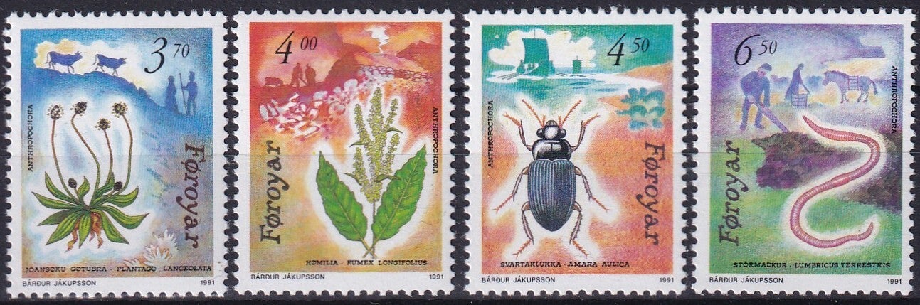 Faroer - 1991 - Fauna & flora - Postfris