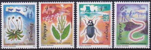 Faroer - 1991 - Fauna & flora - Postfris