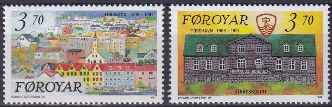 Faroer - 1991 - Torshavn - Postfris