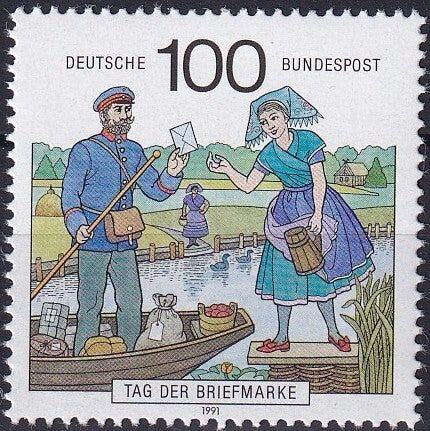 Duitsland - 1991 - Postzegeldag - Postfris