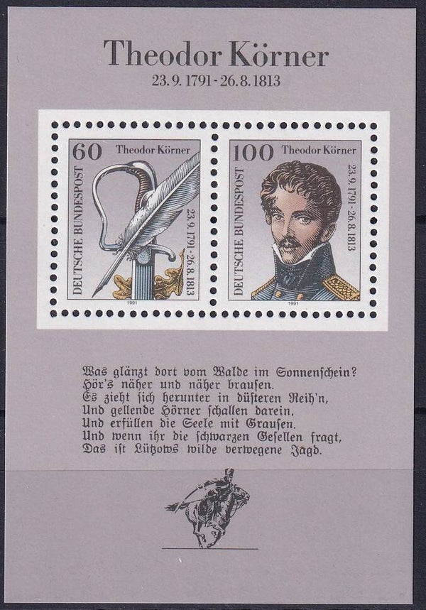 Duitsland - 1991 - T,Koerner - Postfris