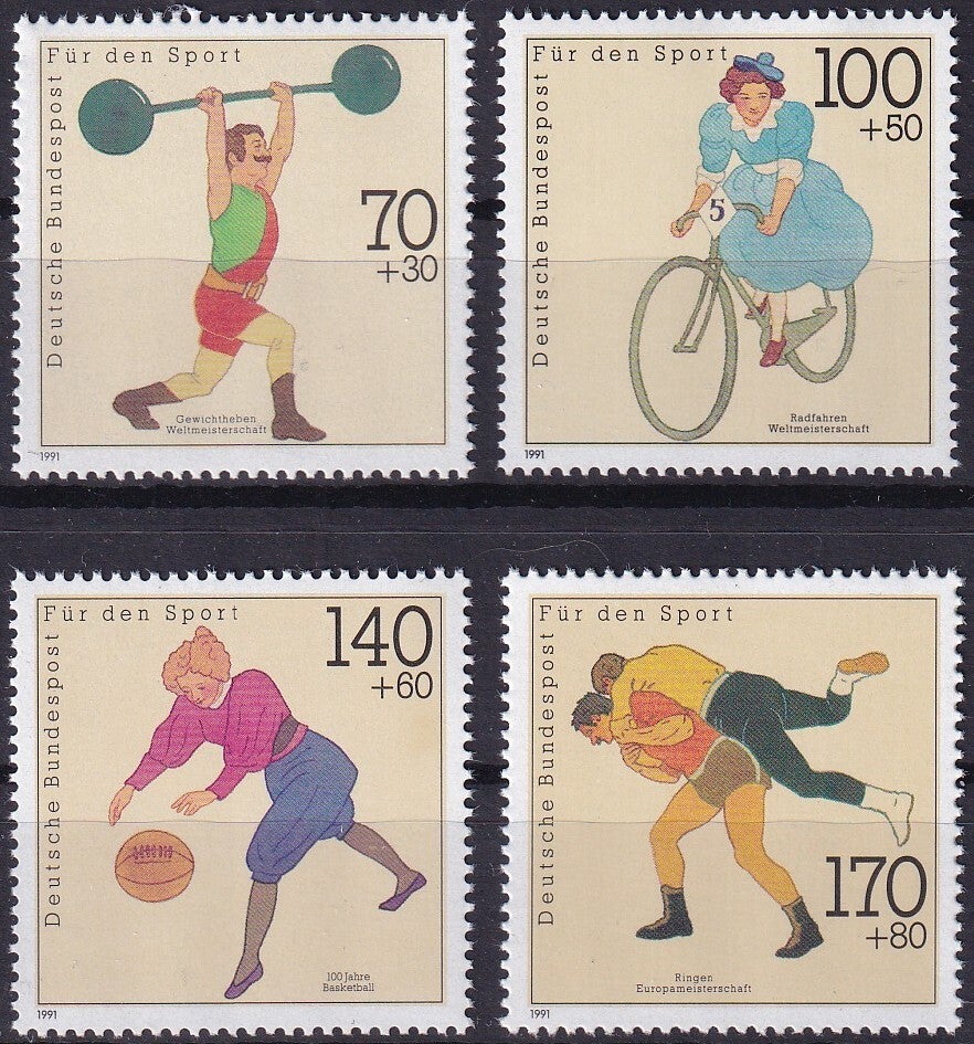 Duitsland - 1991 - Sport - Postfris