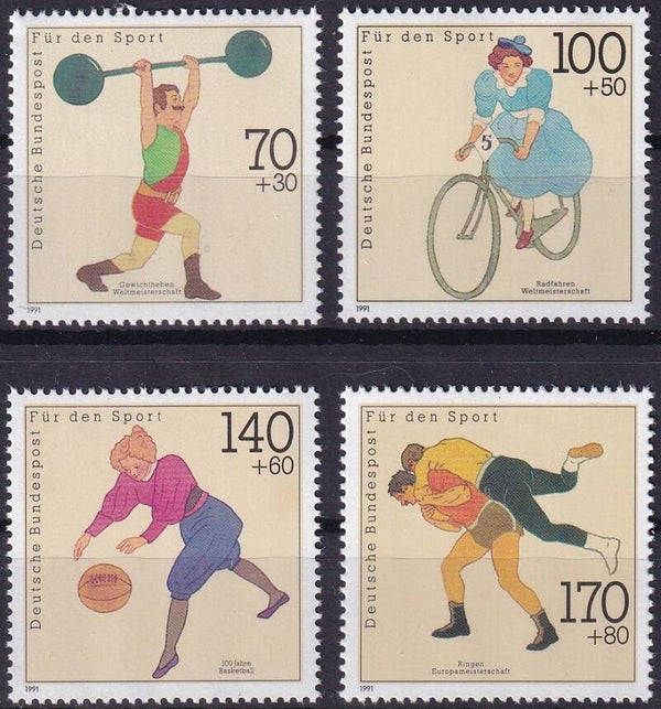 Duitsland - 1991 - Sport - Postfris