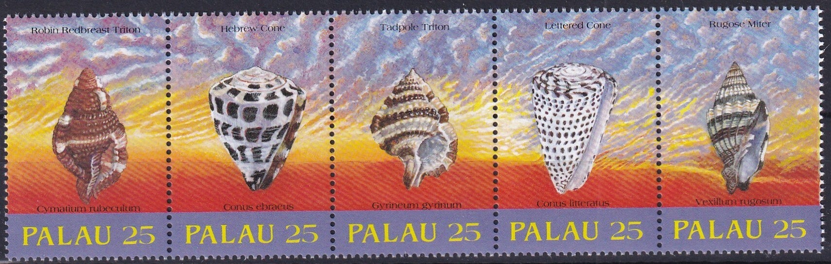 Palau - 1989 - Schelpen - Postfris