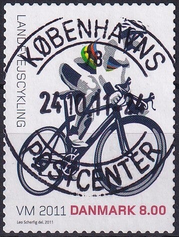 Denemarken - 2011 - Fietsen - Gestempeld