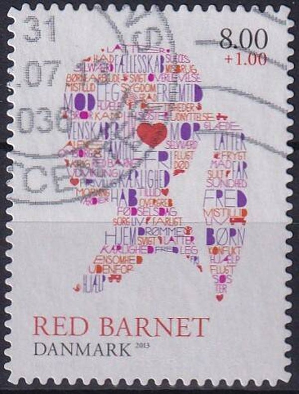Denemarken - 2013 - Red Barnet - Gestempeld