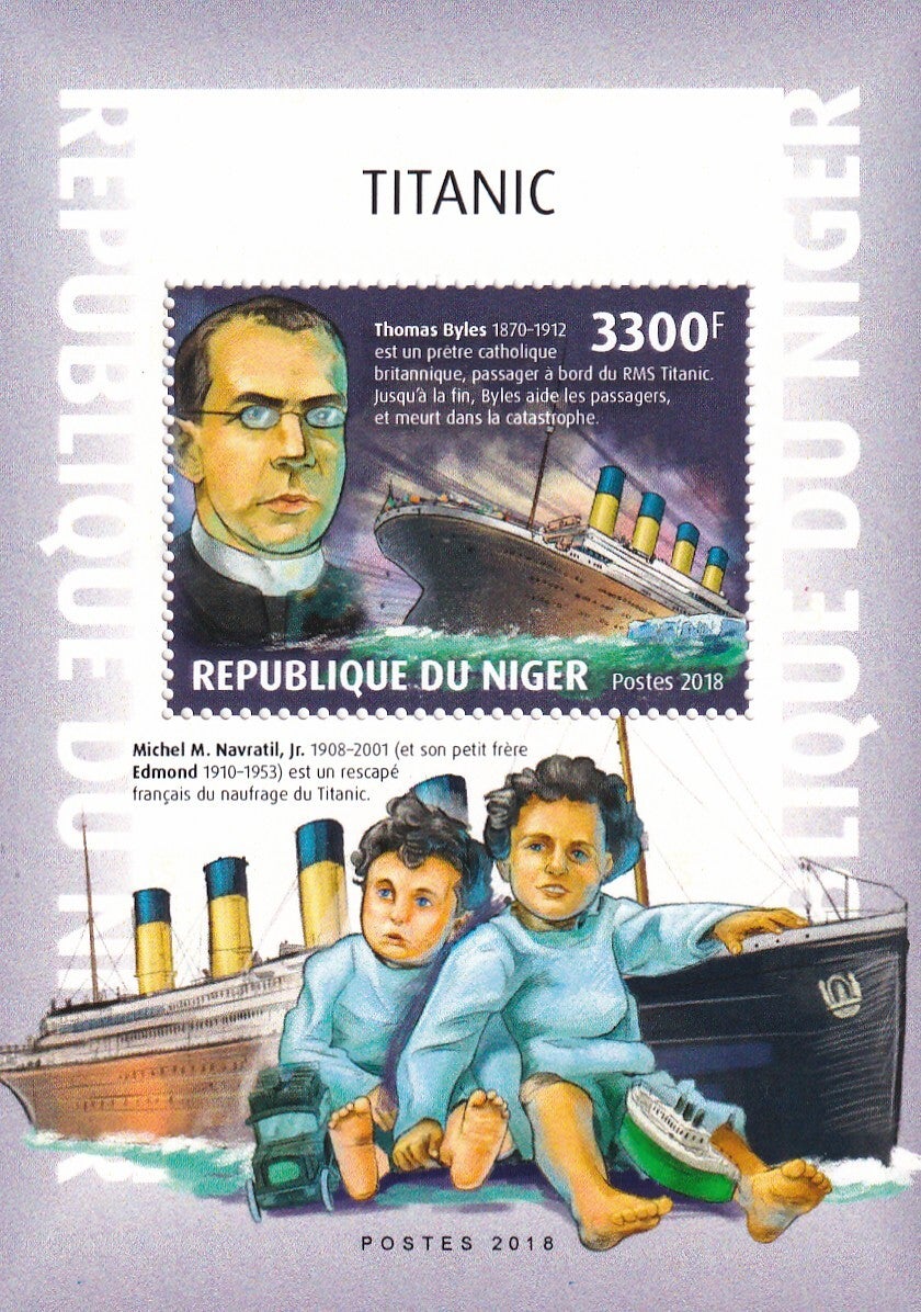 Niger - 2018 - Titanic - Postfris