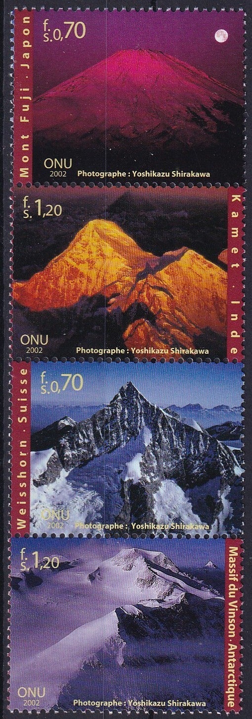 Verenigde Naties Geneve - 2002 - Bergen - Postfris
