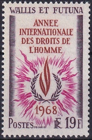 Wallis et Futuna - 1968 - Mensenrechten - Postfris
