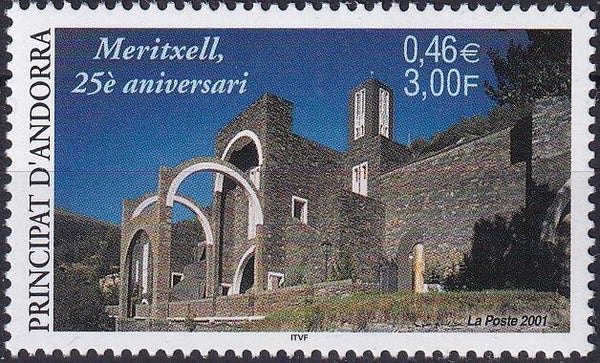 Frans Andorra - 2001 - Meritxell - Postfris