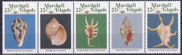 Marshall Islands - 1987 - Schelpen - Postfris
