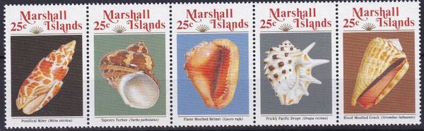 Marshall Islands - 1989 - Schelpen - Postfris