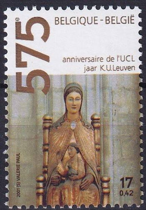 Belgie - 2001 - Universiteit - Postfris