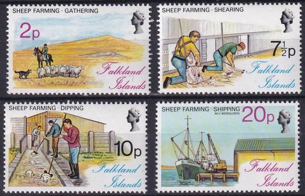 Falkland Islands - 1976 - Schapen - Postfris