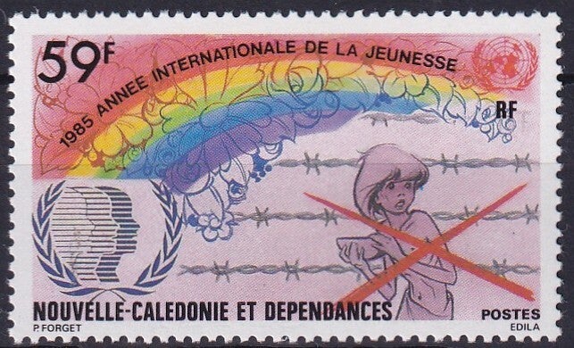 Nieuw Caledonie - 1985 - Jaar van de jeugd - Postfris
