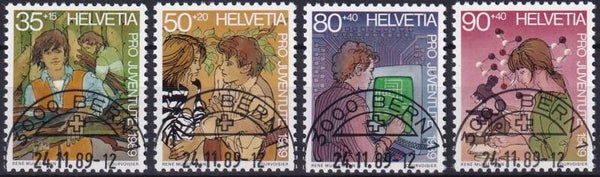 Zwitserland - 1989 - Pro Juventute - Gestempeld