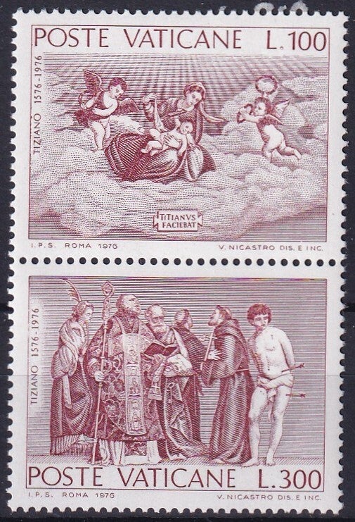 Vatikaan - 1976 - Titian - Gestempeld
