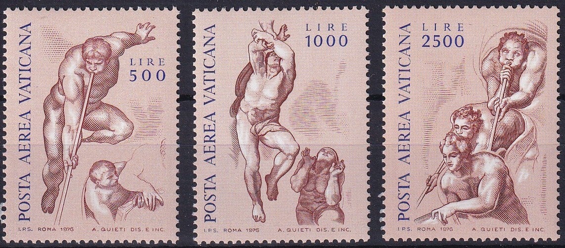 Vatikaan - 1976 - Michelangelo - Postfris