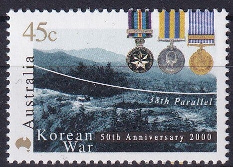 Australie - 2000 - Oorlog Korea - Postfris