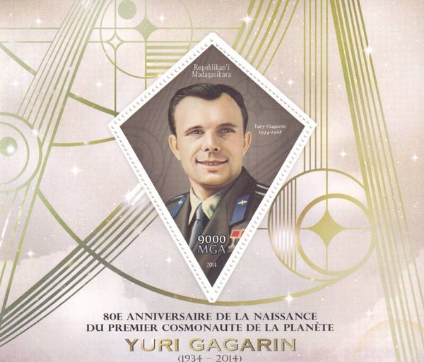 Madagaskar - 2014 - Y Gagarin - Postfris