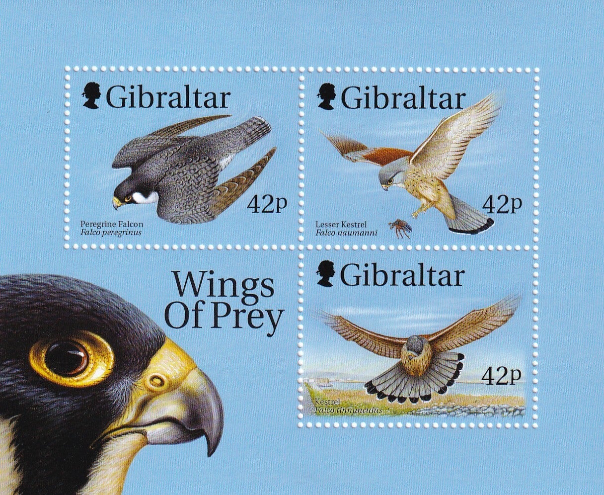 Gibraltar - 1999 - Roofvogels - Postfris