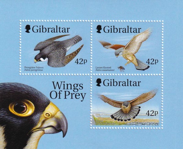 Gibraltar - 1999 - Roofvogels - Postfris