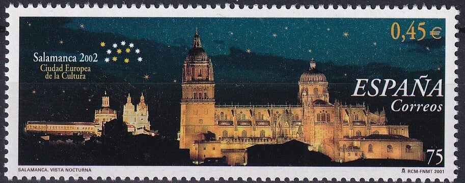 Spanje - 2001 - Europese meeloper - Postfris