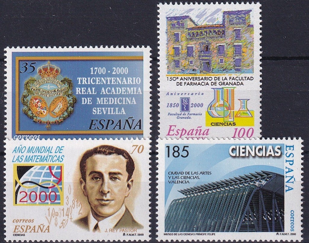 Spanje - 2000 - Wetenschap - Postfris