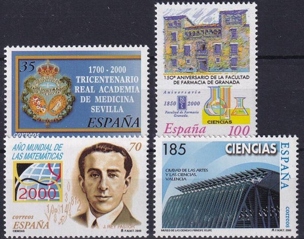 Spanje - 2000 - Wetenschap - Postfris