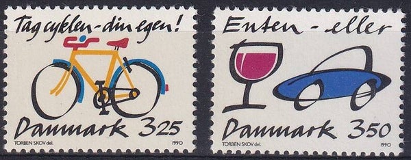 Denemarken - 1990 - Verkeersveiligheid - Postfris