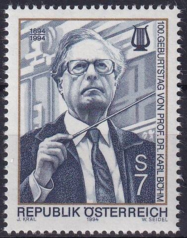 Oostenrijk - 1994 - K.Bohm - Postfris