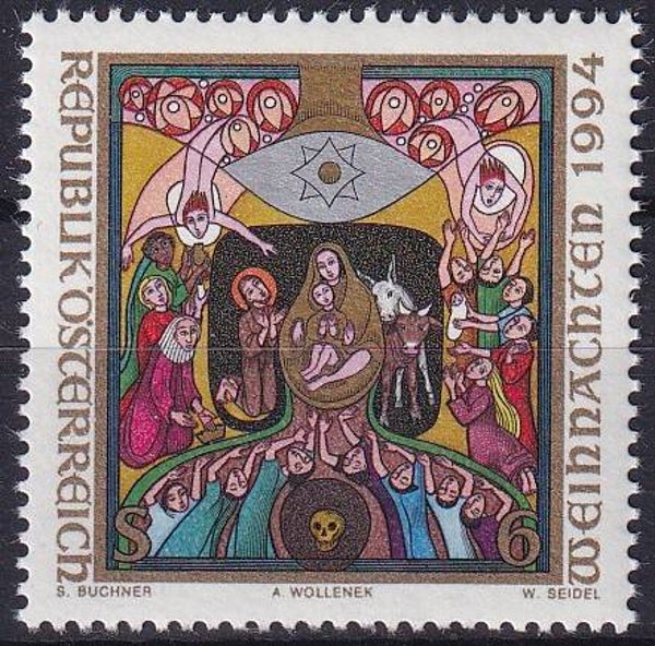 Oostenrijk - 1994 - Kerst - Postfris