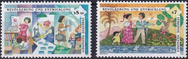 Verenigde Naties Wenen - 1994 - Populatie - Postfris