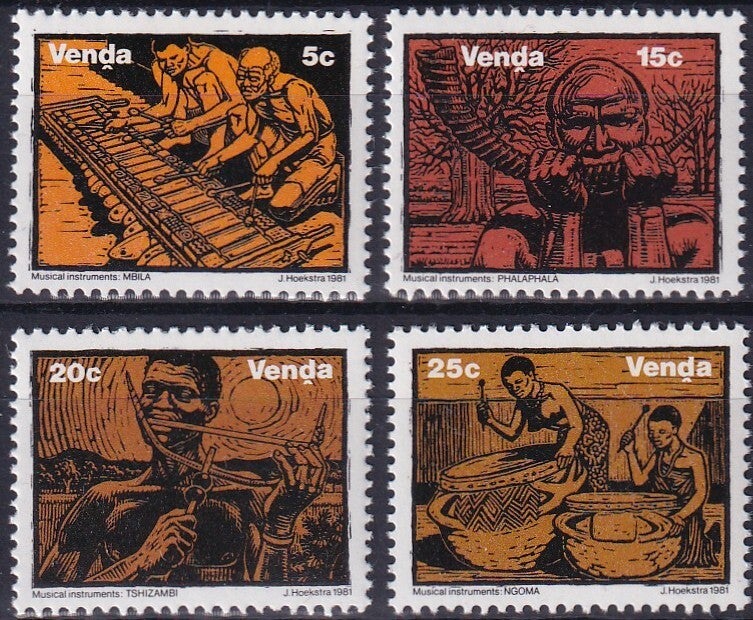 Venda - 1981 - Muziekinstrumenten - Postfris