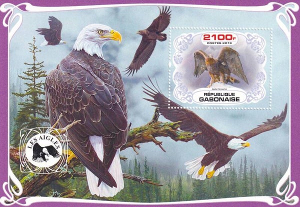Gabon - 2019 - Roofvogels - Postfris