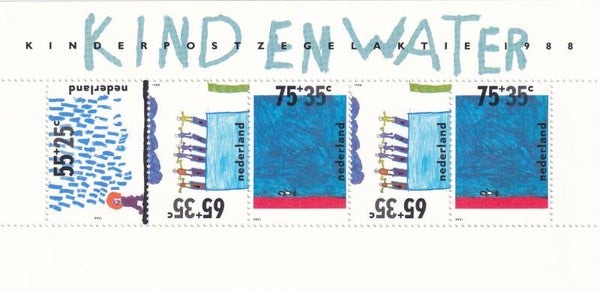 Nederland - 1988 - Kind - Postfris