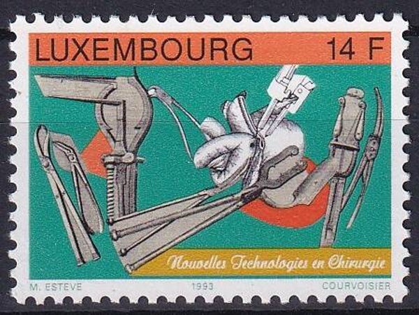 Luxemburg - 1993 - Medische technologie - Postfris