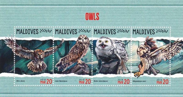 Malediven - 2018 - Uilen - Postfris