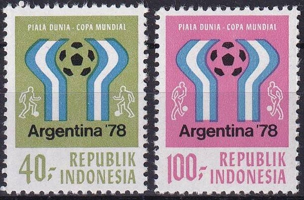 Indonesie - 1978 - Voetbal - Postfris
