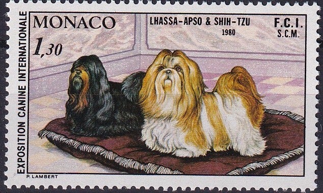 Monaco - 1980 - Honden - Postfris