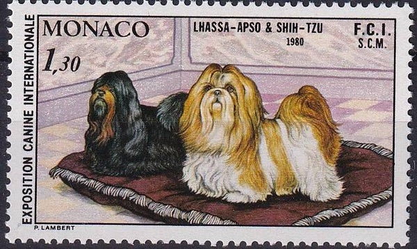 Monaco - 1980 - Honden - Postfris